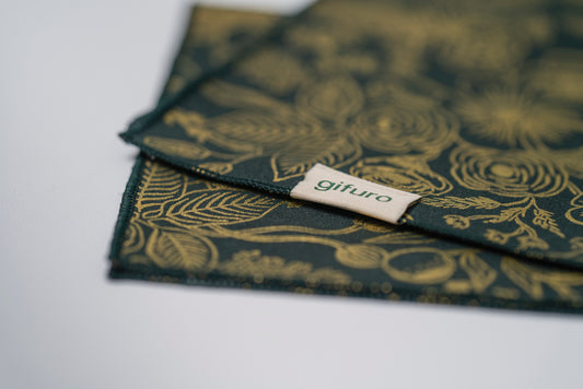 Wiederverwendbares Geschenkpapier
